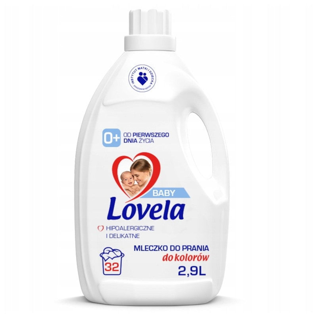 LOVELA Baby Children's Milk Washing Liquid for Colours 32 washes 2.9 l