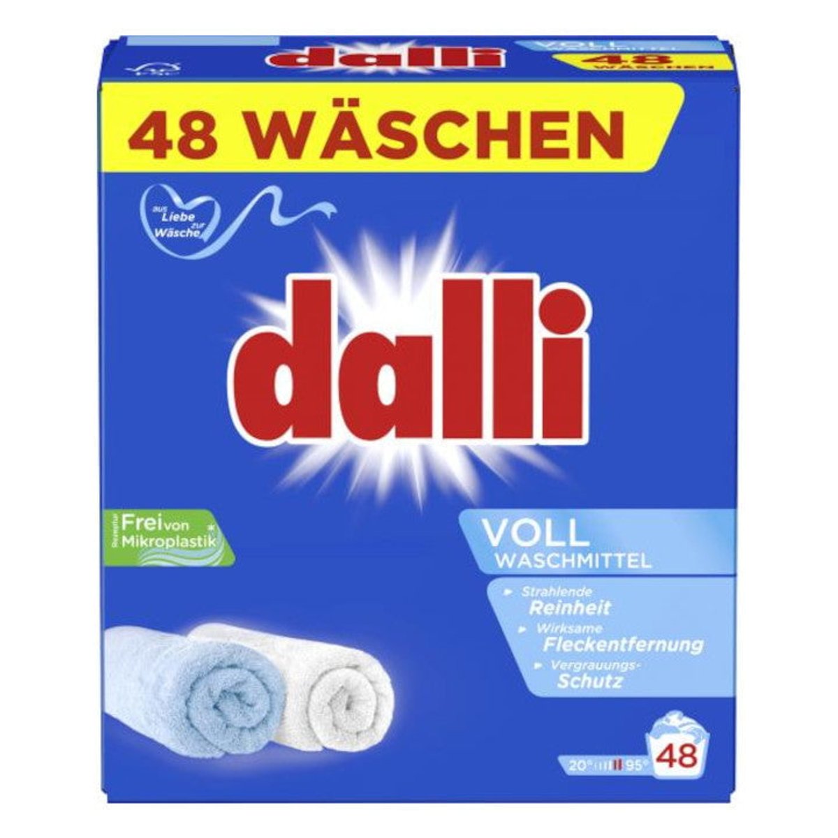 DALLI Activ Washing powder 48 washes 3.12 kg
