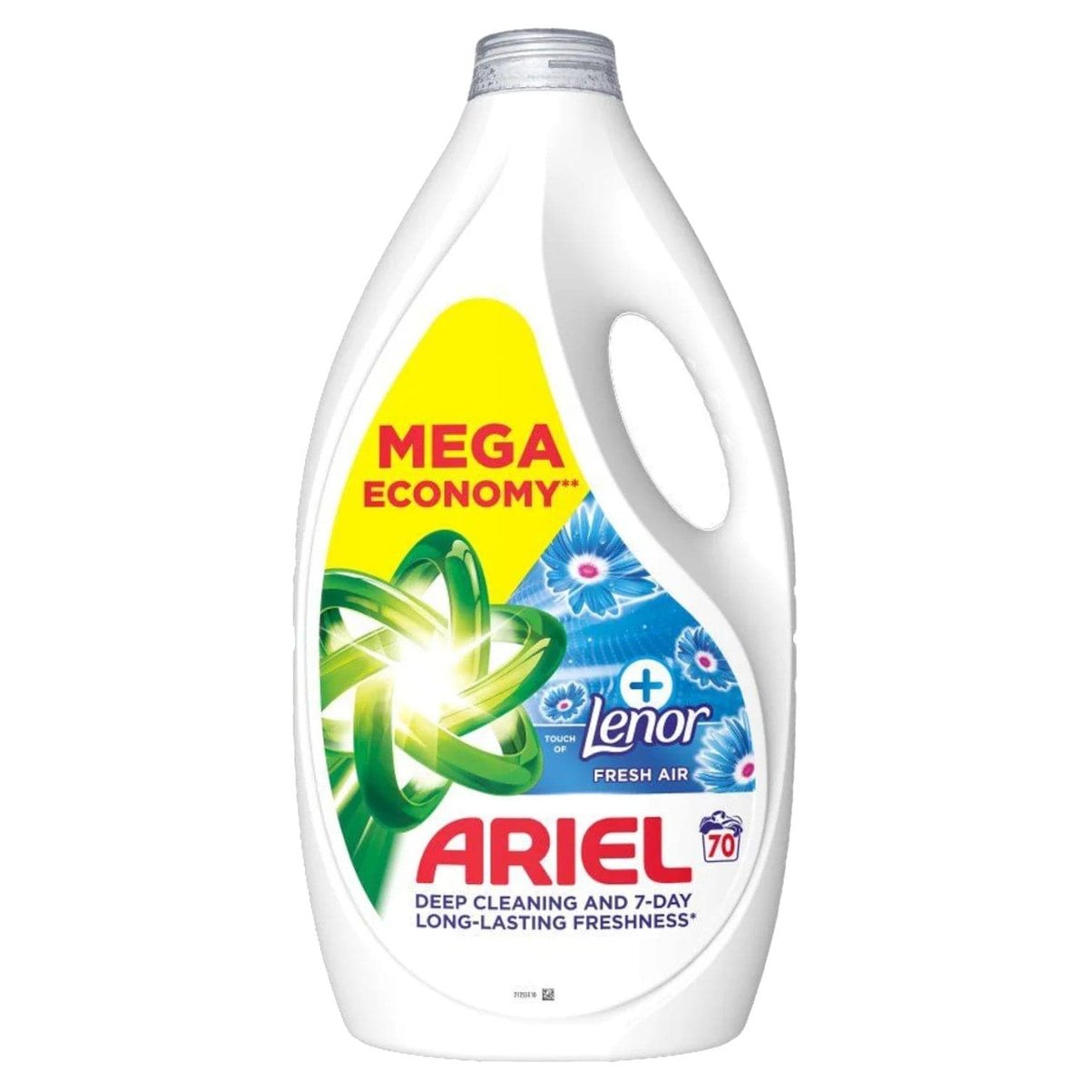 Laundry Liquid ARIEL Deep Cleaning 7-day freshness LENOR 70 washes 3.15 l