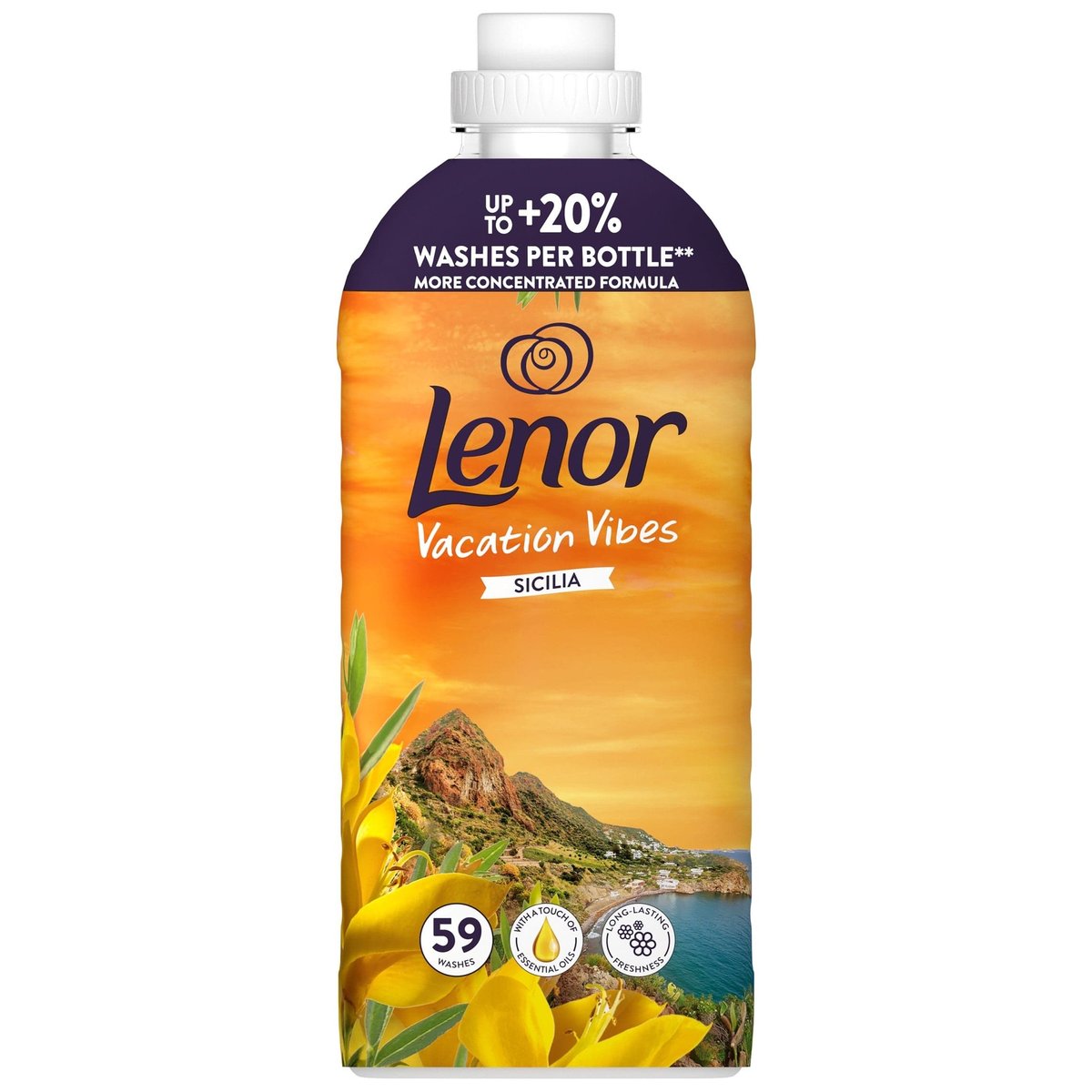 LENOR Sicilia Fabric softener 59 washes 1.239 l