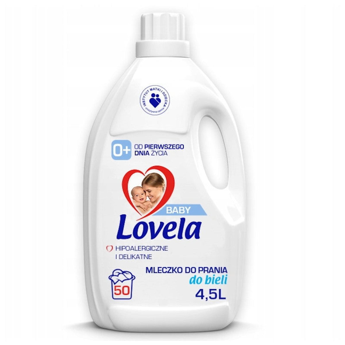 LOVELA Baby White Laundry Liquid Milk for Children 50 washes 4.5 l