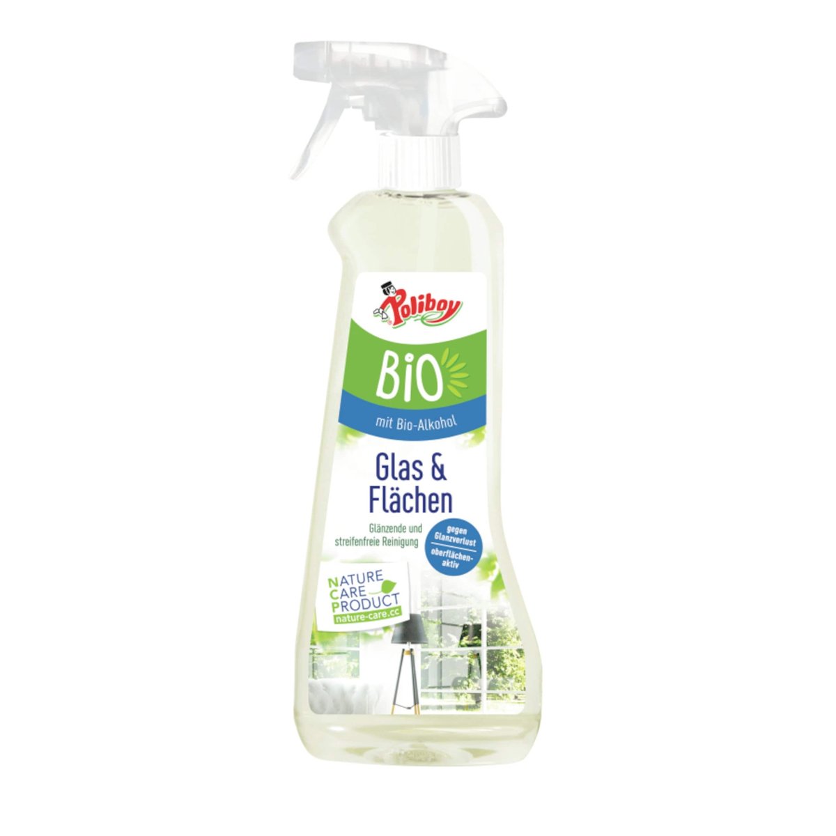 POLIBOY BIO Glas&Flaechen window and glass cleaning liquid 500 ml