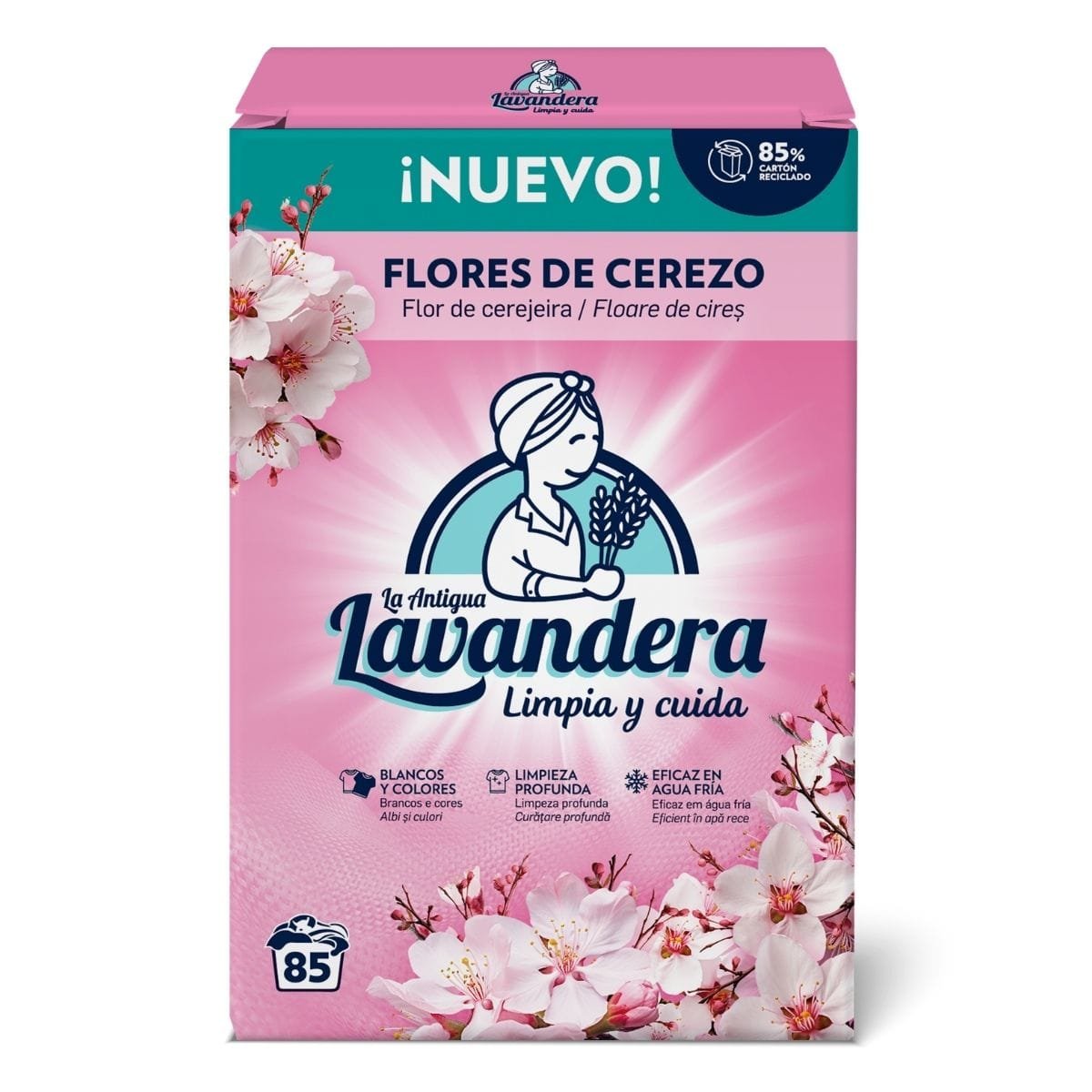 Universal Washing Powder LAVANDERA Flores de Cerezo Cherry Blossom 4.675 kg