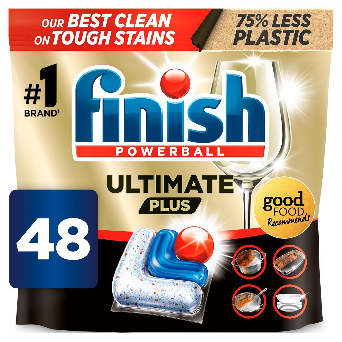 Finish Ultimate Plus All-in-1 Tablets Fresh 48 pcs
