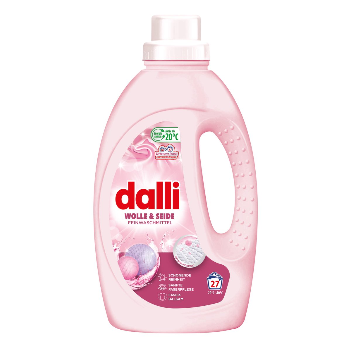 DALLI Woll Balsam Gel for washing silk and wool 27 washes 1.1 l