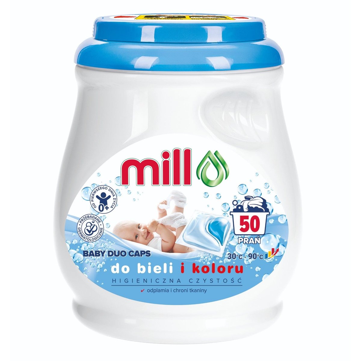 MILL Professional Baby duo Laundry capsules 50 pcs