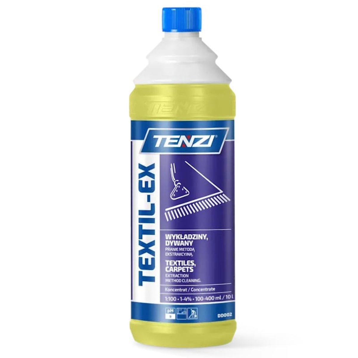 TENZI Textil-Ex Carpet Upholstery Washing Liquid for Vacuum Cleaner 1 l