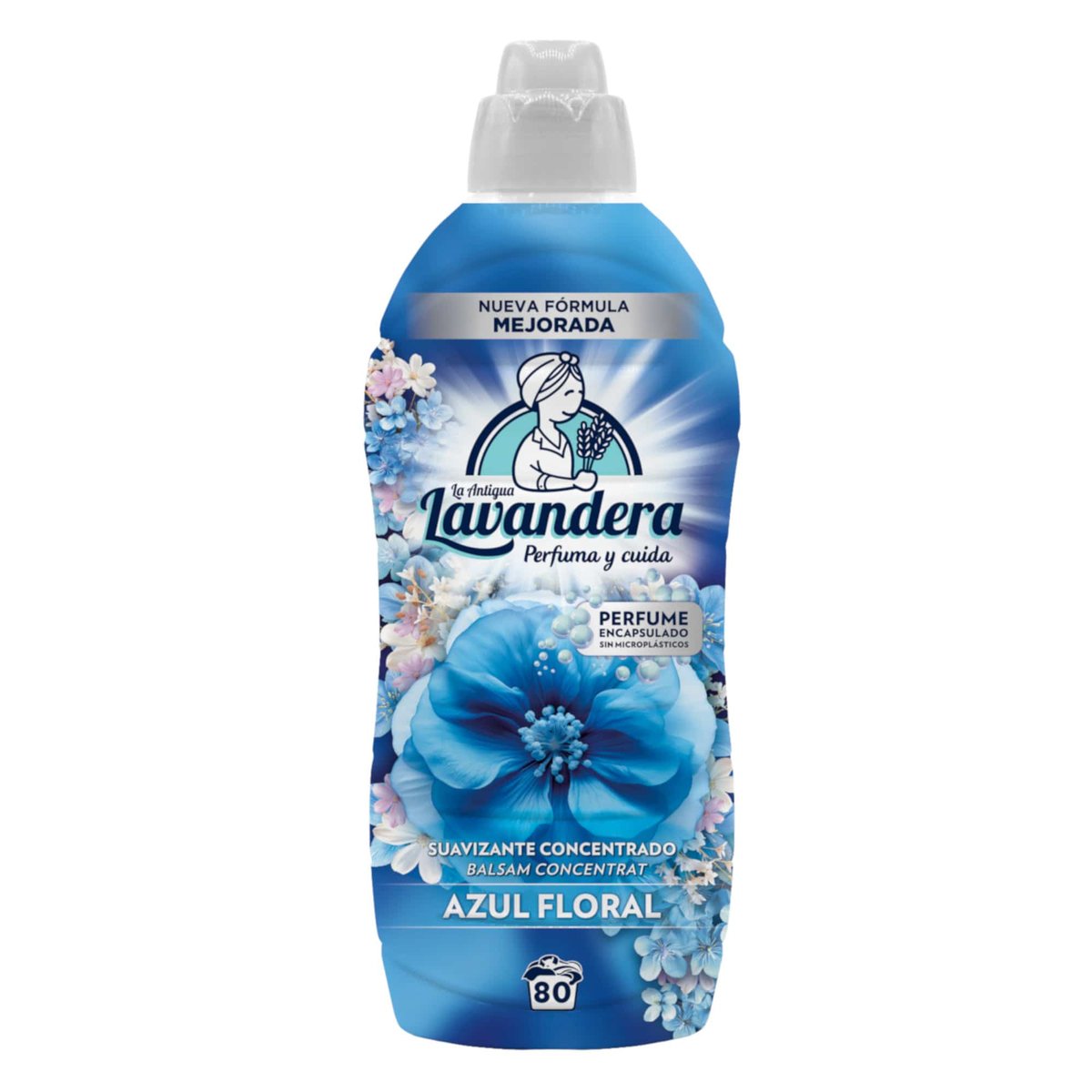 LAVANDERA Blue Azul Floral Rinse Liquid 80 washes 1.76 l