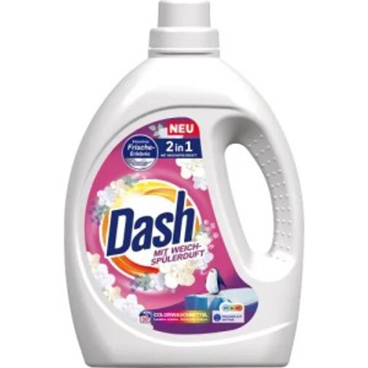 Dash 2in1 Color Detergent Liquid 2.25 l 50 washes