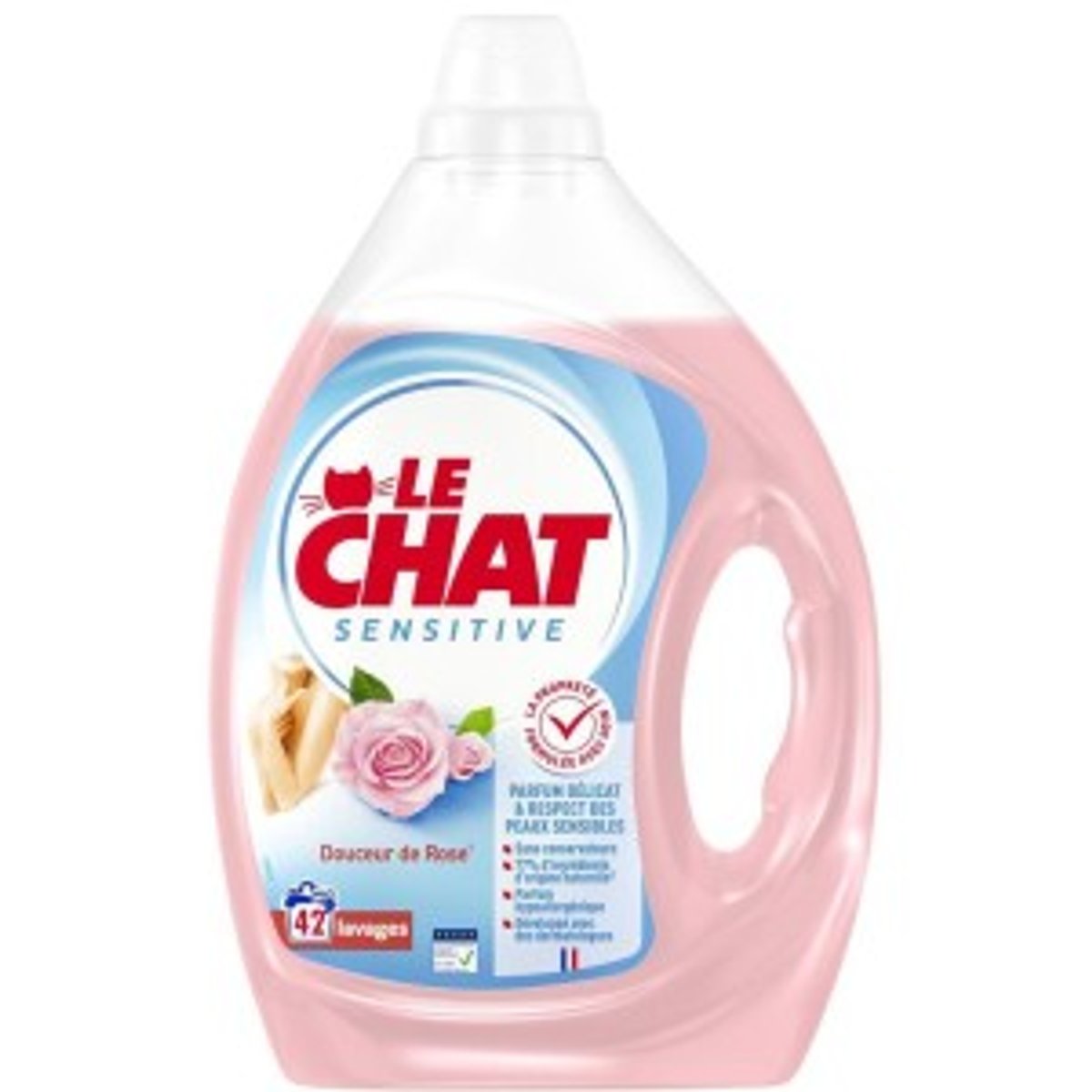 Le Chat Laundry Liquid Sensitive Rose 1.89 l 42 washes