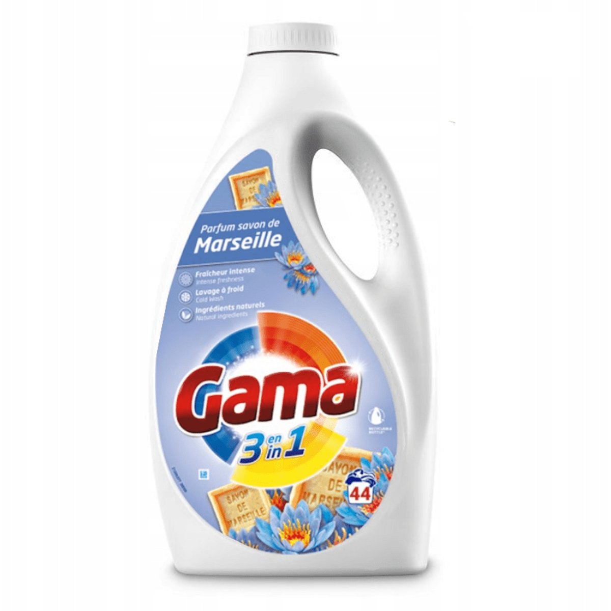 GAMA Marseille Concentrated Washing Gel 44 washes 1.98 l