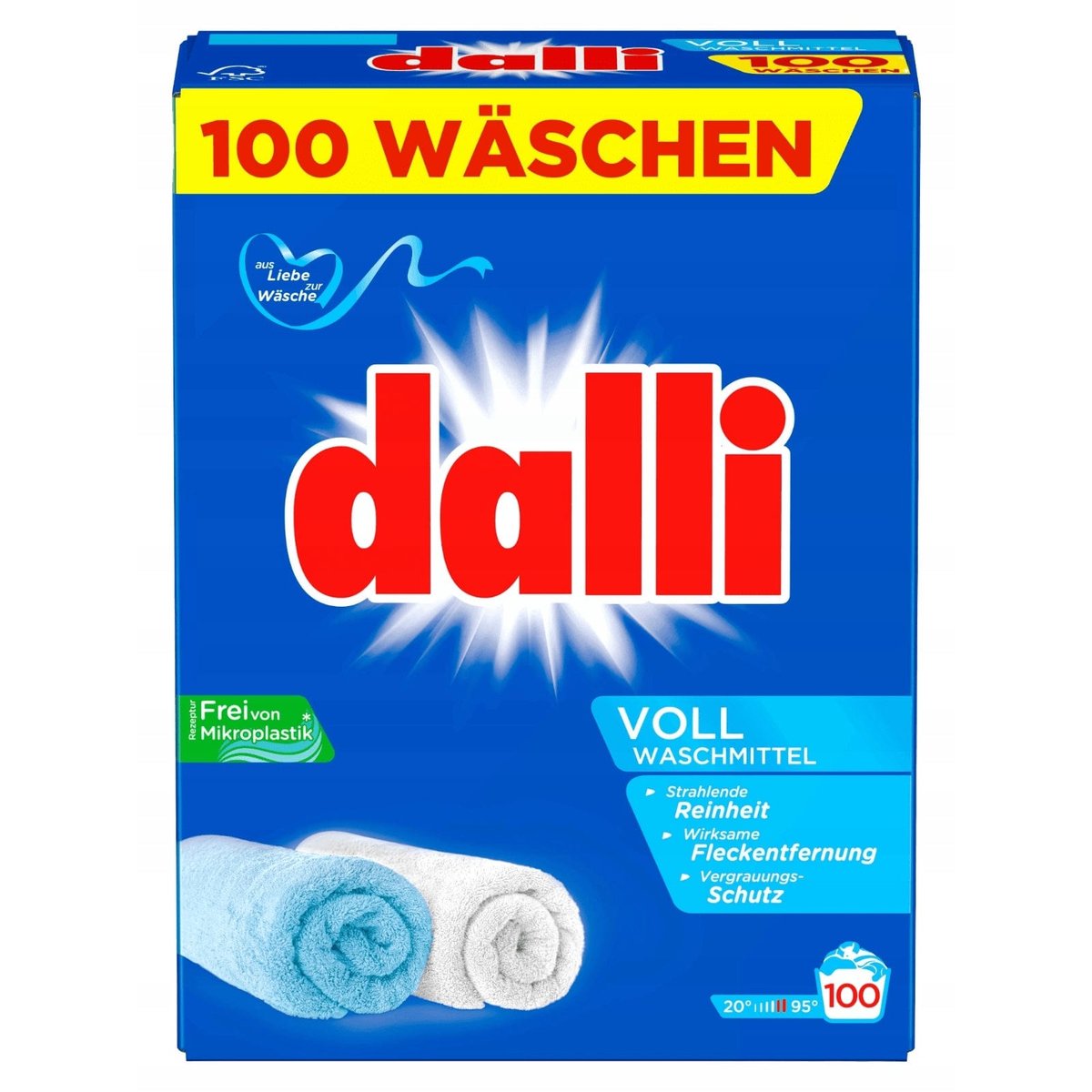 Washing Powder DALLI Heavy Duty Detergent 100 washes 6 kg