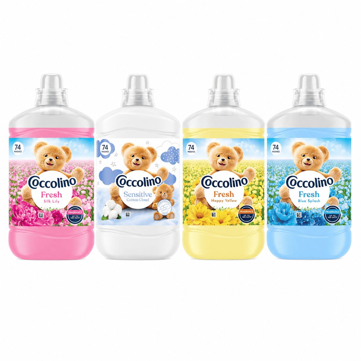 Rinsing Liquid COCCOLINO Mix 4 x 1.702 l