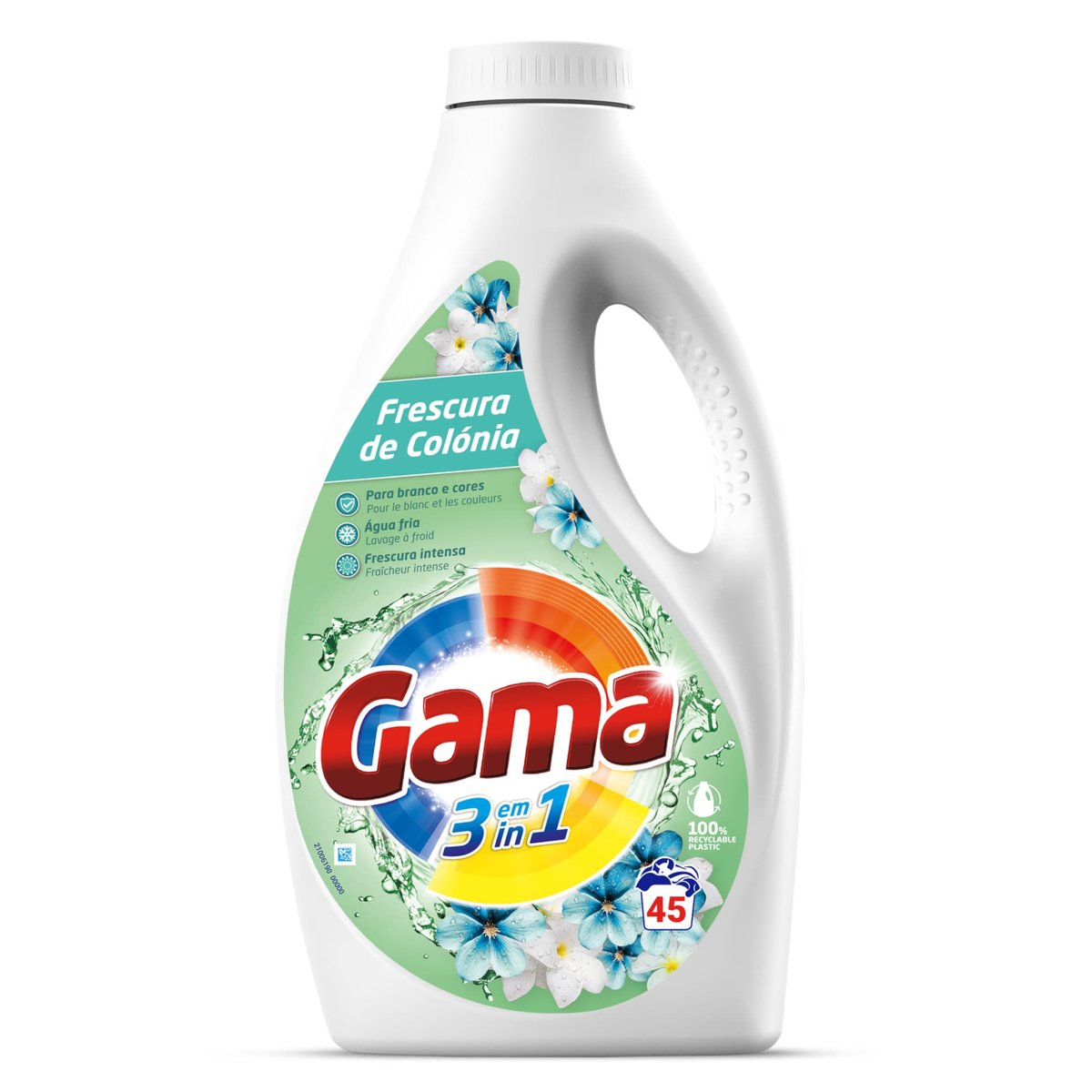 Laundry detergent GAMA Frescura de Colonia 2 l