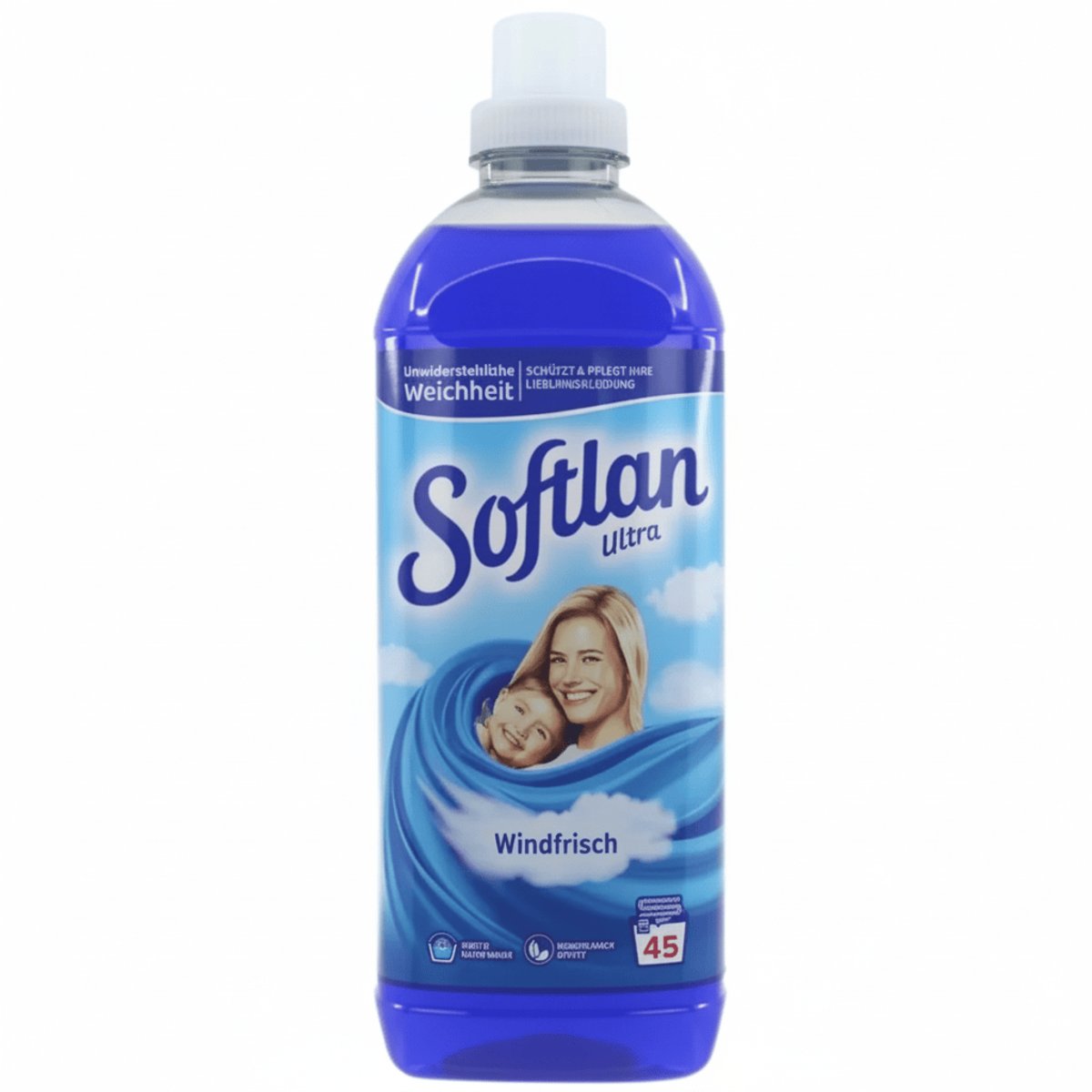 SOFTLAN Windfrisch Fabric Softener Concentrate Blue 1 l