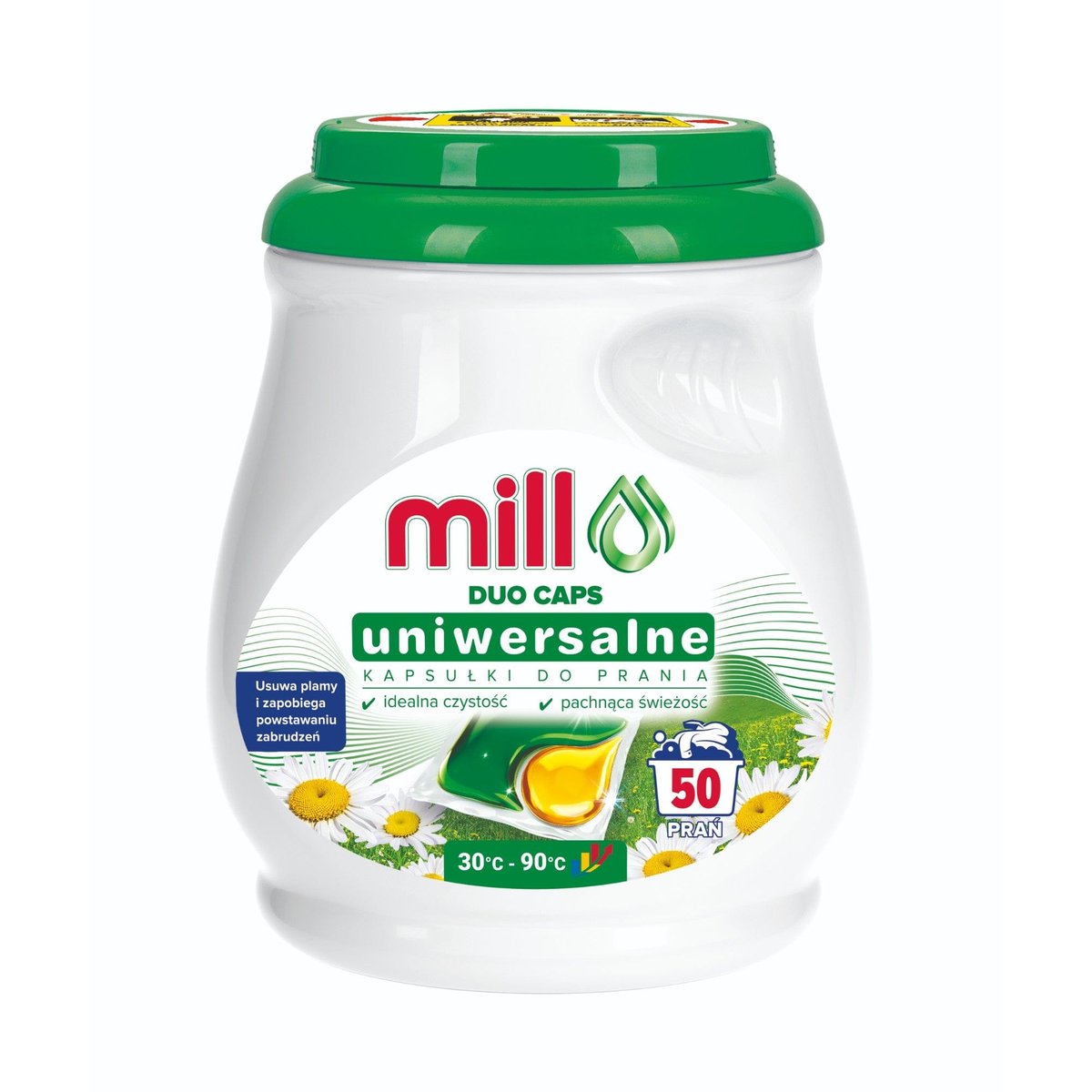 MILL 50 pcs Professional Universal Laundry Capsules