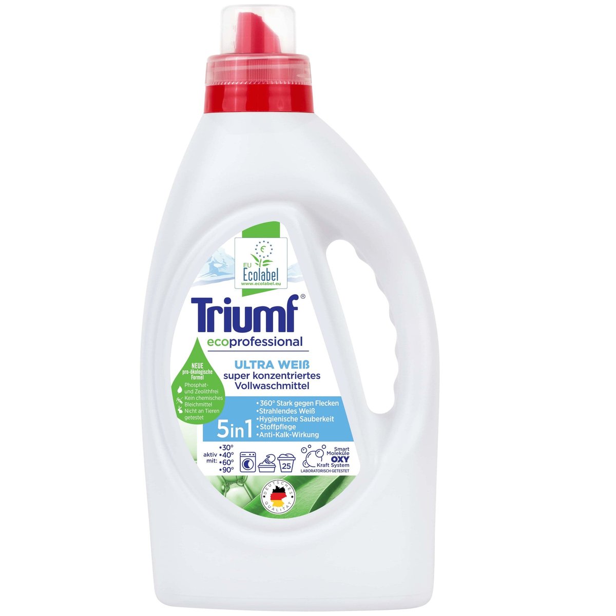 TRIUMF Ultra White Ecological White Laundry Liquid Concentrate 25 washes 1 l