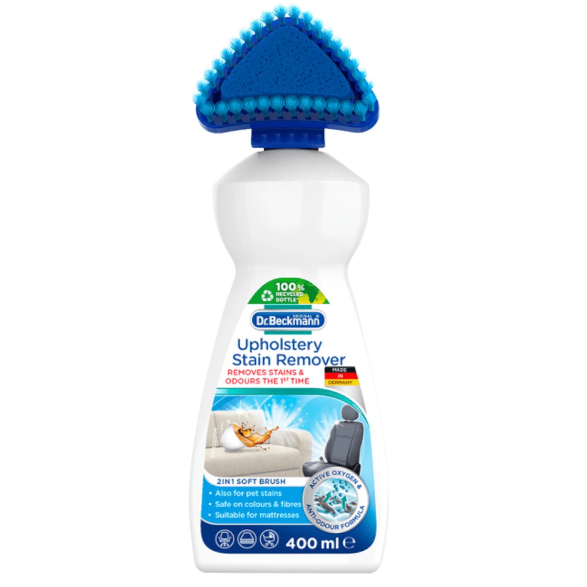 DR BECKMANN Upholstery Stain Remover with Brush 400 ml