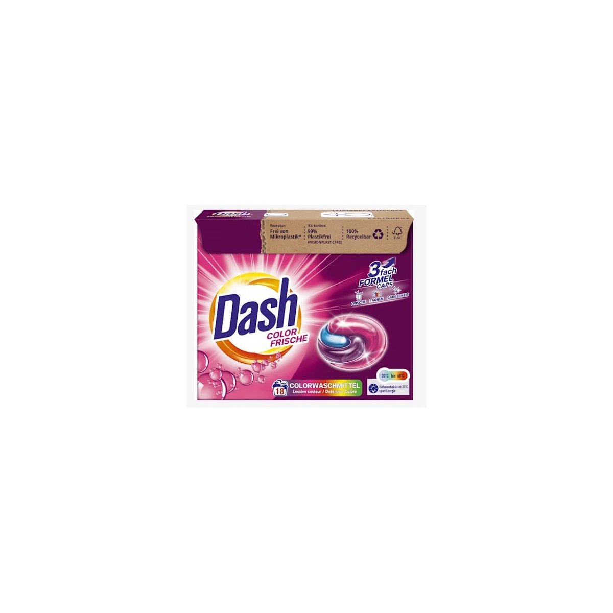 Dash Color Fresh Caps 448.2 g - 18 washes