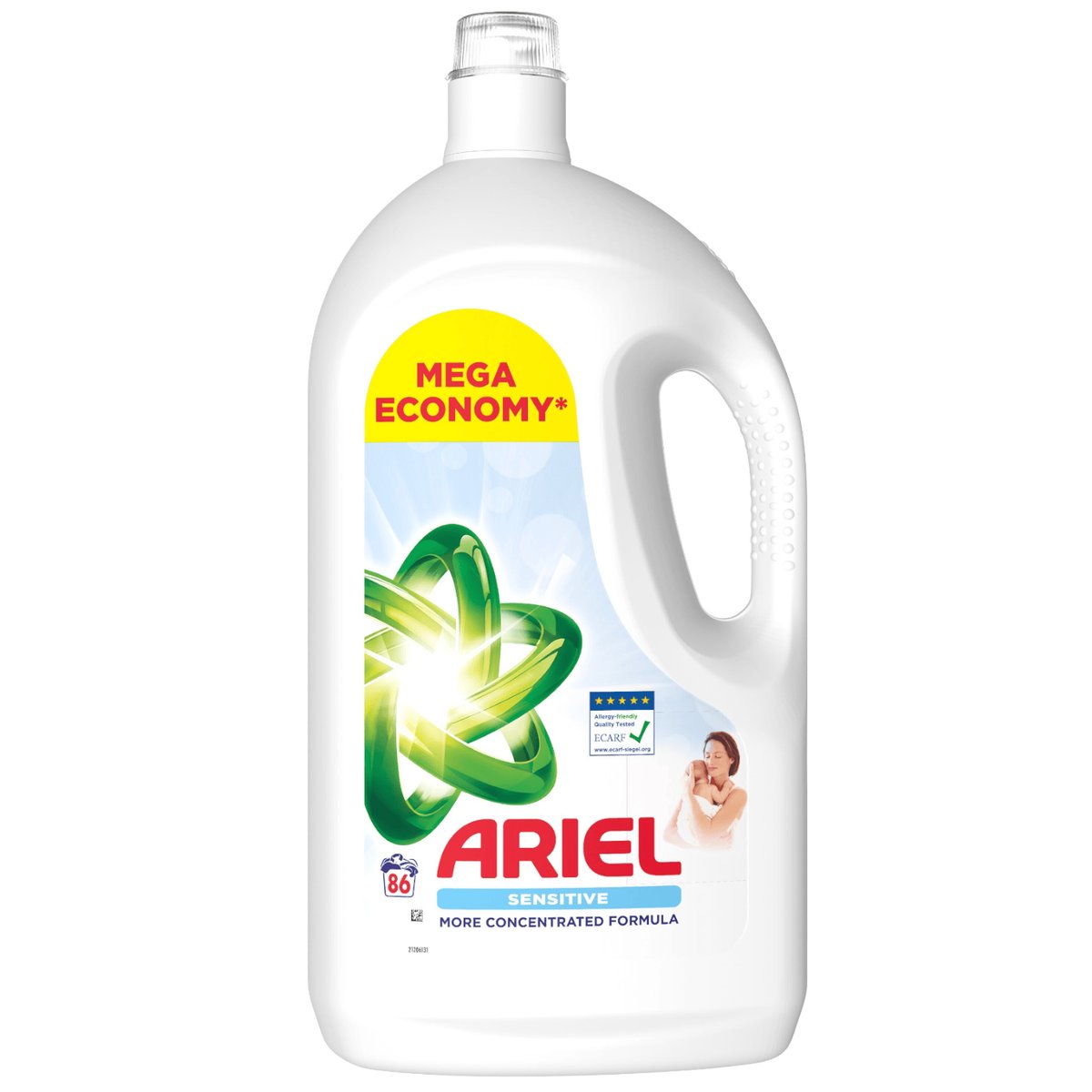 Washing Liquid ARIEL Sensitive for Sensitive Skin 86 washes 3.87 l