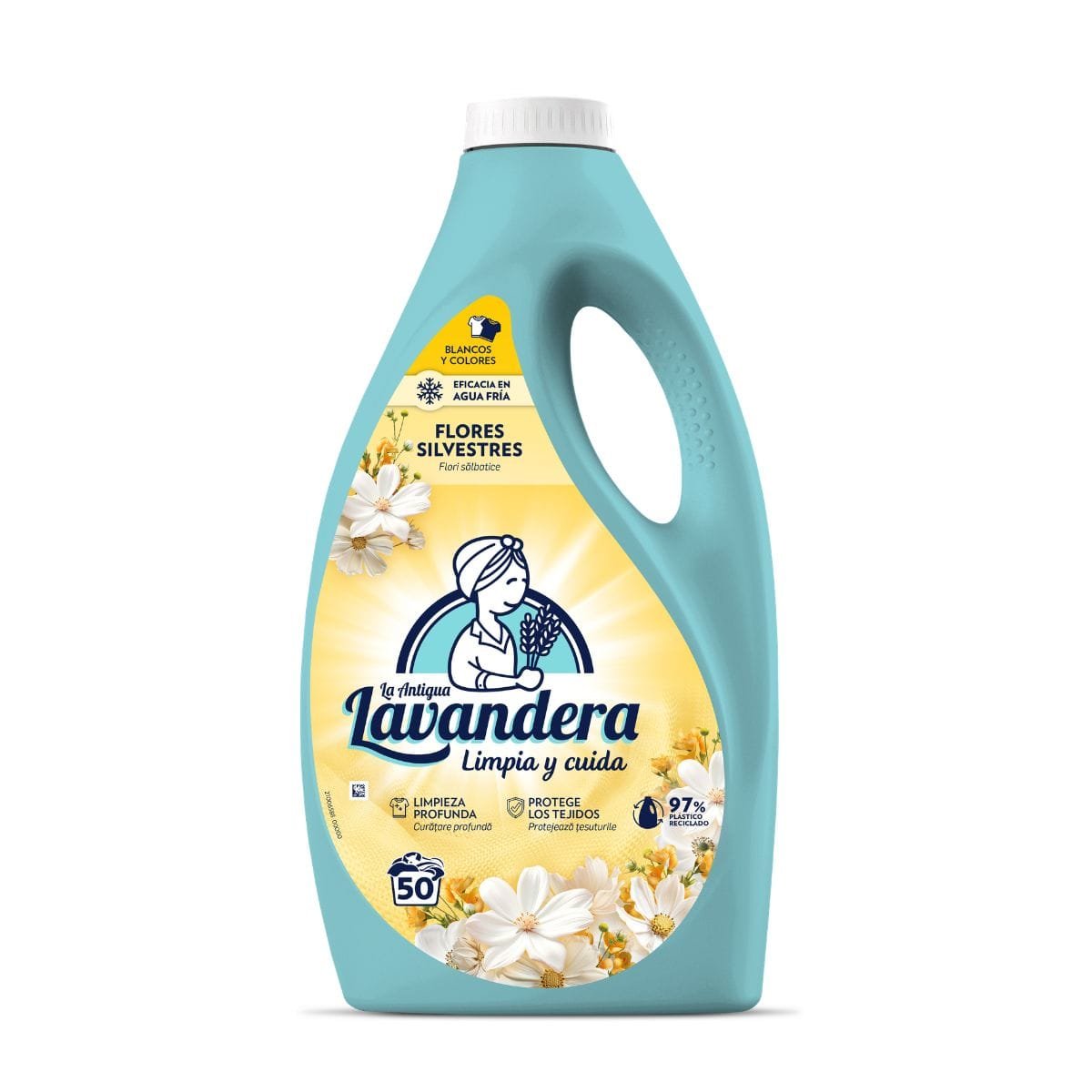 LAVANDERA Flores Silvestres Washing Gel Universal Liquid 50 washes 2.5 l