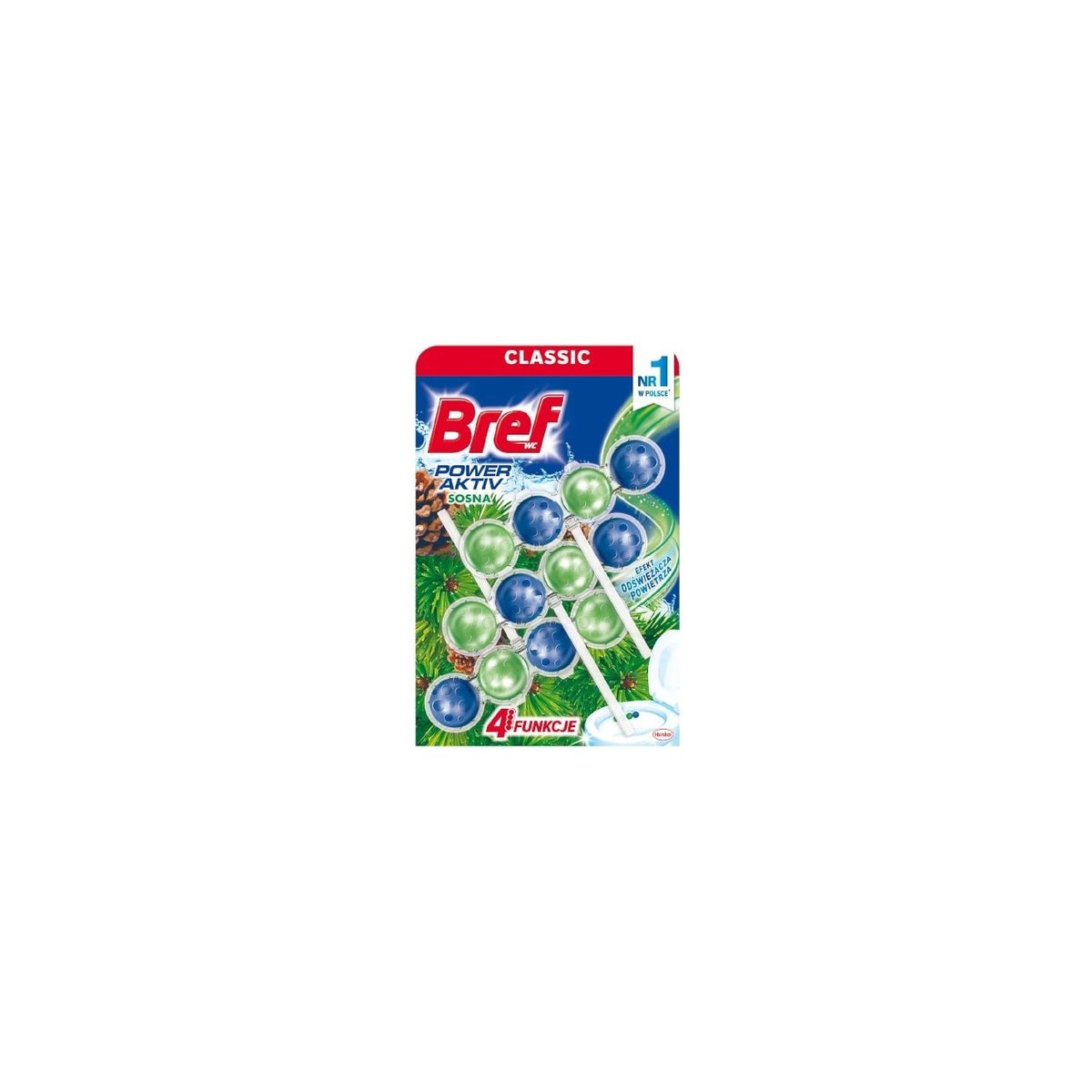 Bref Wc Power Active Balls Pine Forest 3K 150 g