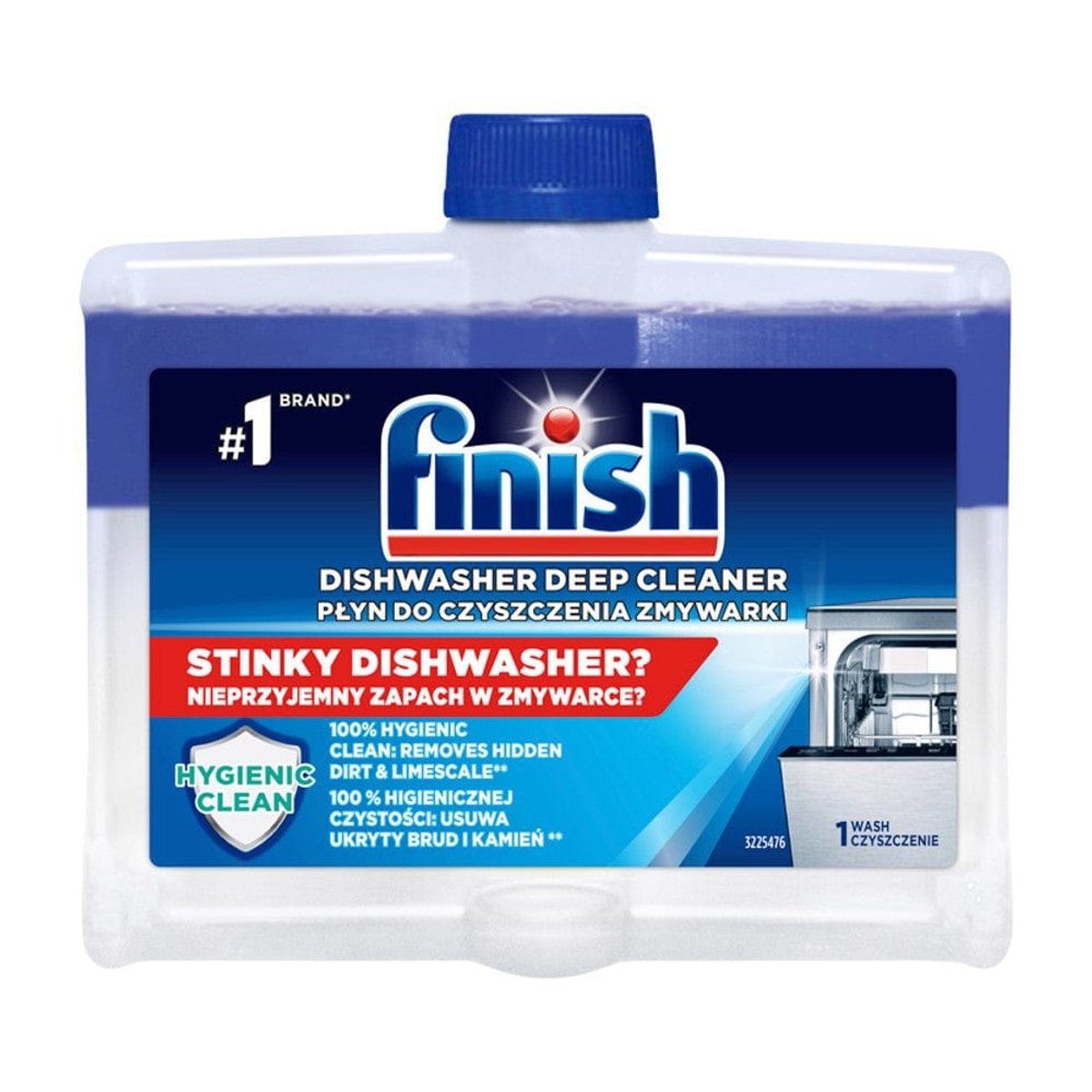 FINISH Dishwasher Machine Cleaner — 250 ml