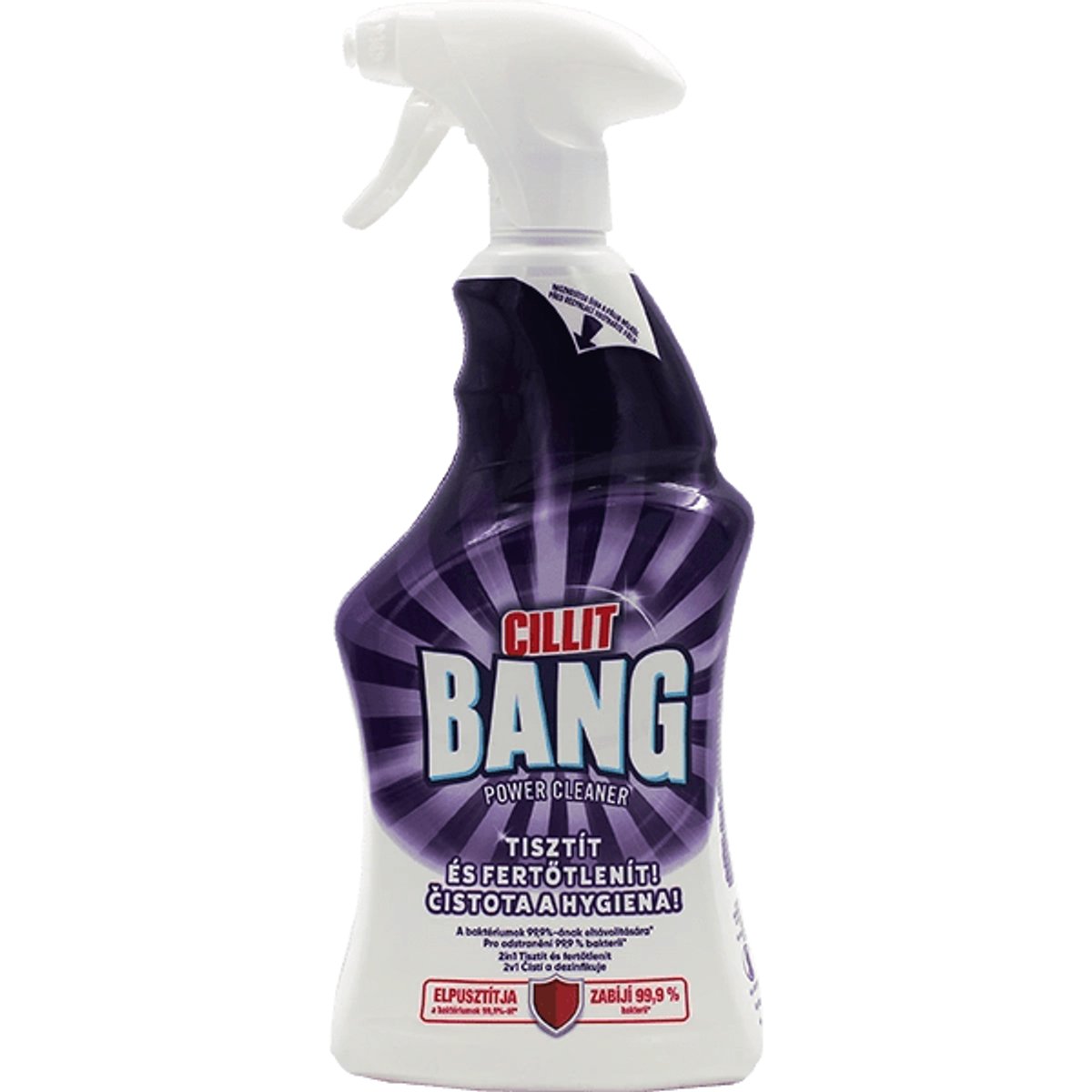 Bathroom Cleaning Spray CILLIT Bang Bleach and Hygiene 750 ml