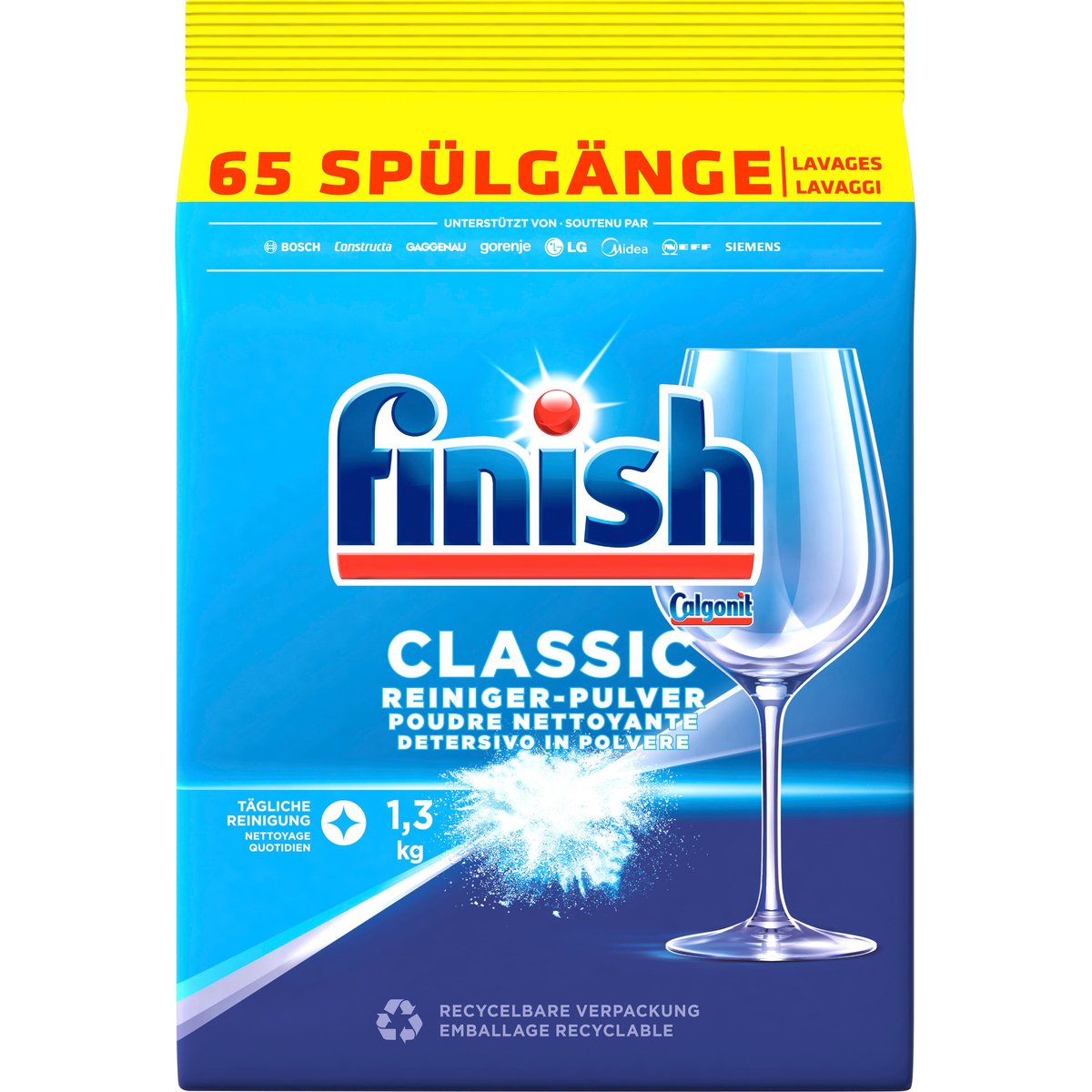 Finish Powder Detergent Vorteilspack 1300 g