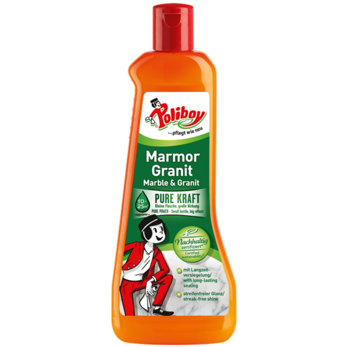 POLIBOY Marmor Granit Stone Marble Granite Cleaner & Care Product 500 ml