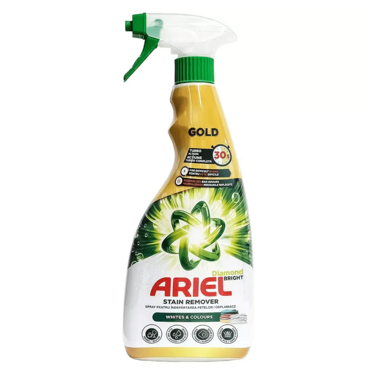 ARIEL Gold Stain Remover for white and colored fabrics 750 ml