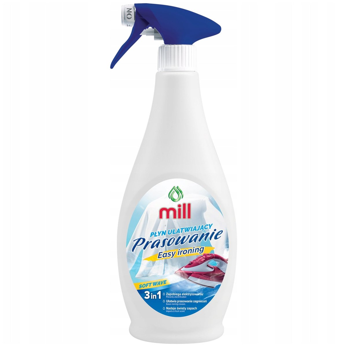 MILL Soft Wave 3in1 Spray Ironing Liquid 500 ml