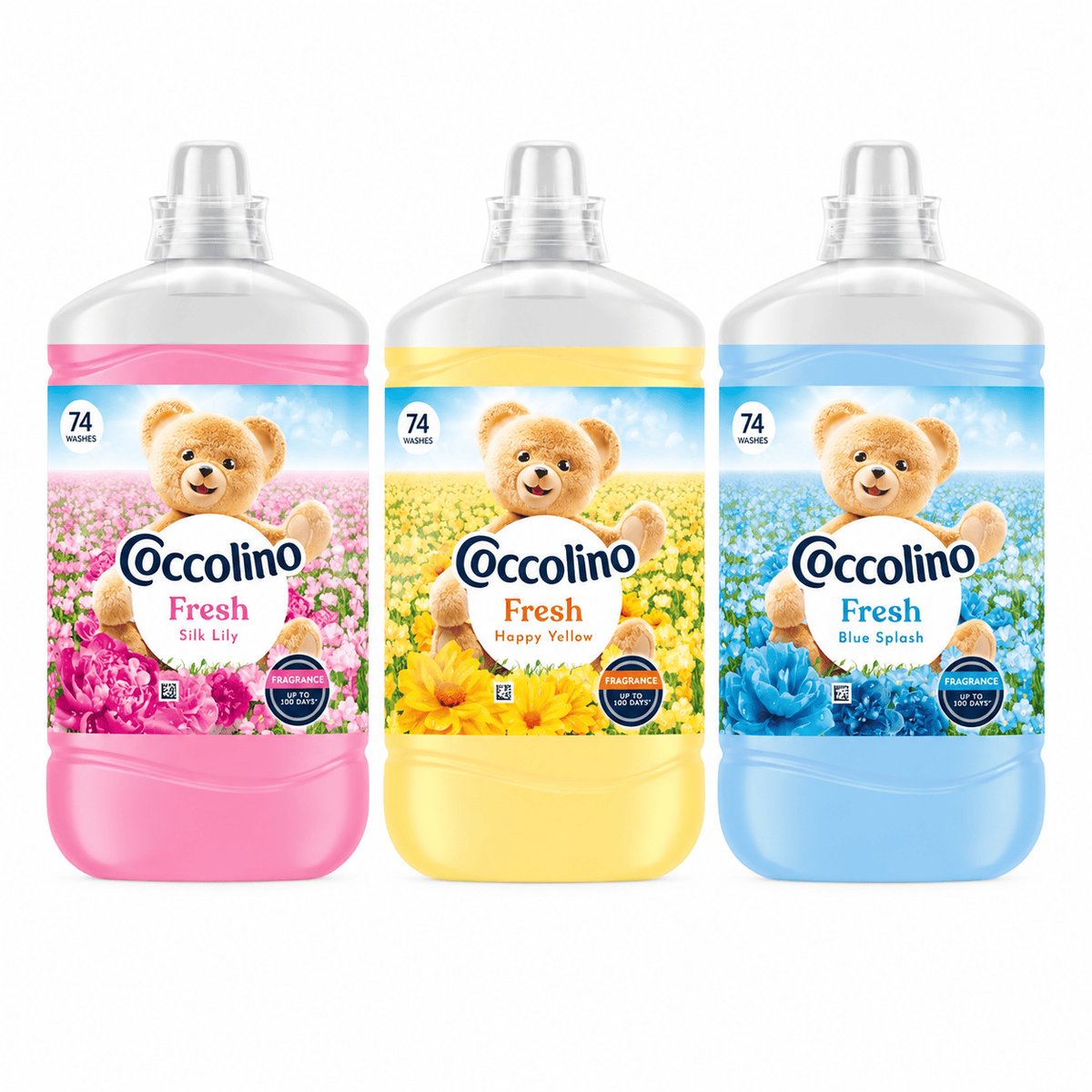 Fabric softener COCCOLINO Mix 3x 1.702 l
