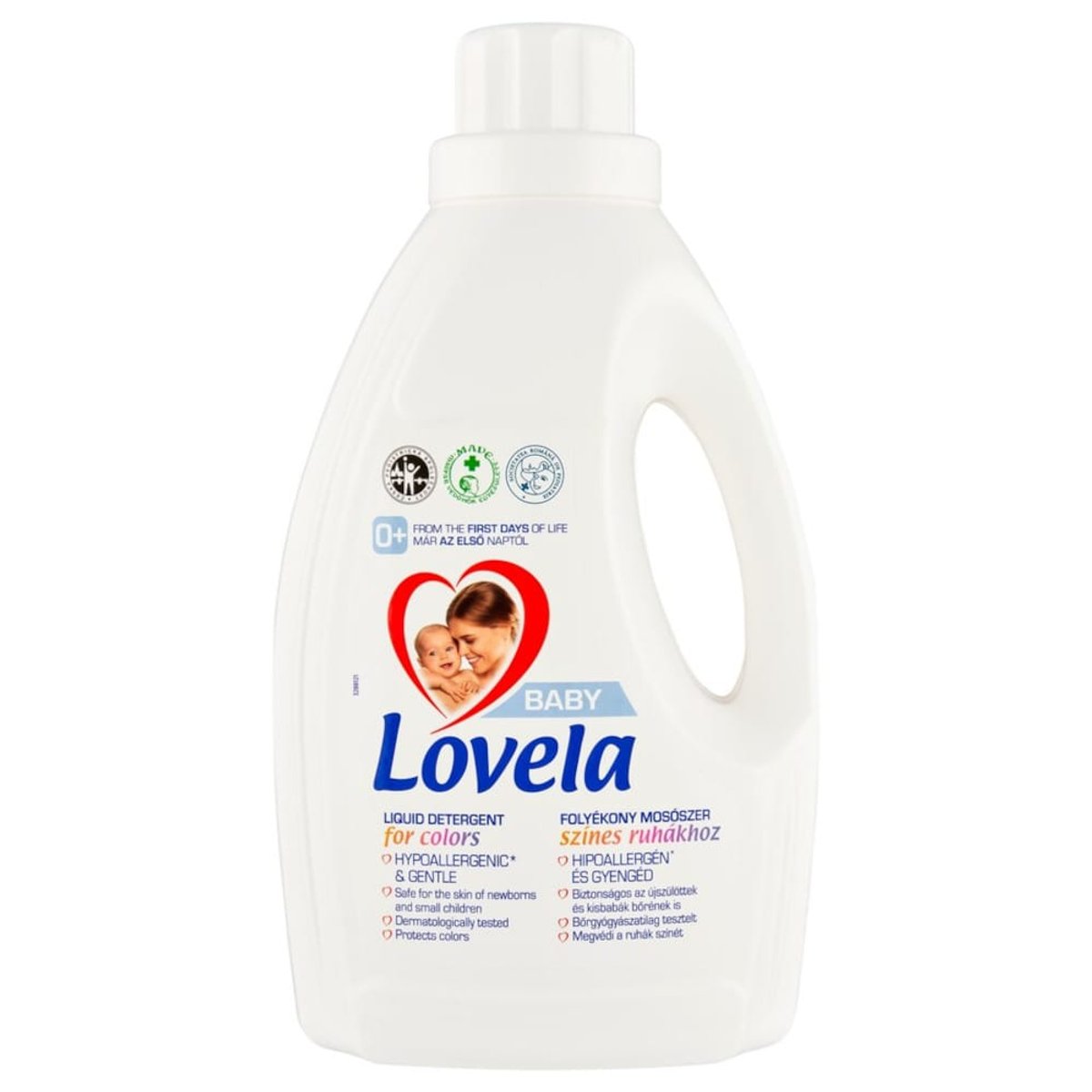 4x Colour washing liquid LOVELA Baby Lotion for babies 16 washes 1.45 l
