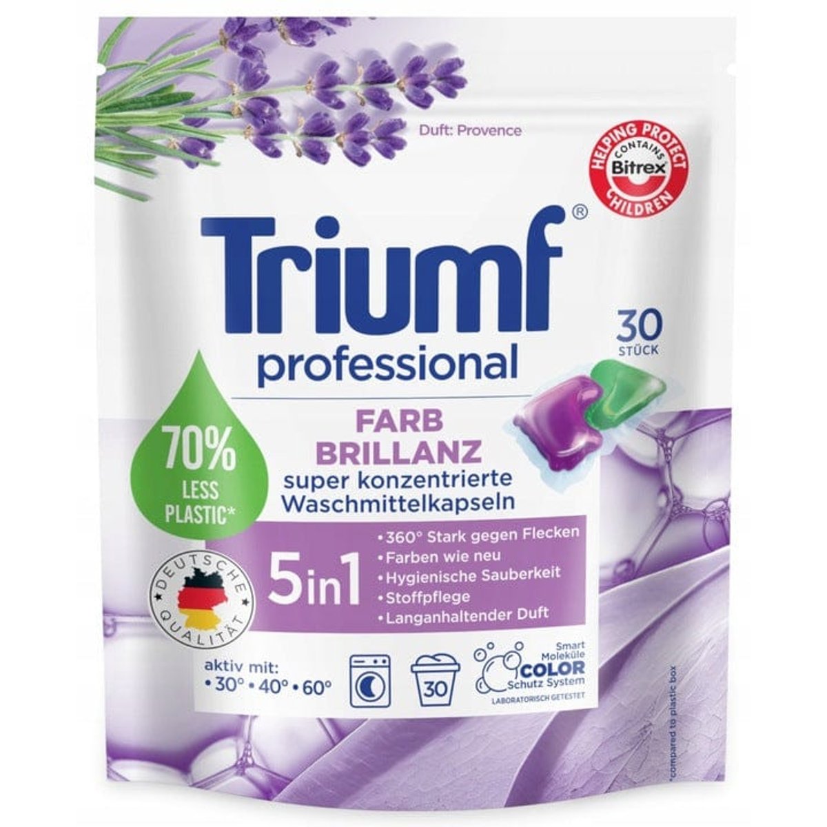 TRIUMF Farb-Brillanz Color Washing Capsules 30 pcs