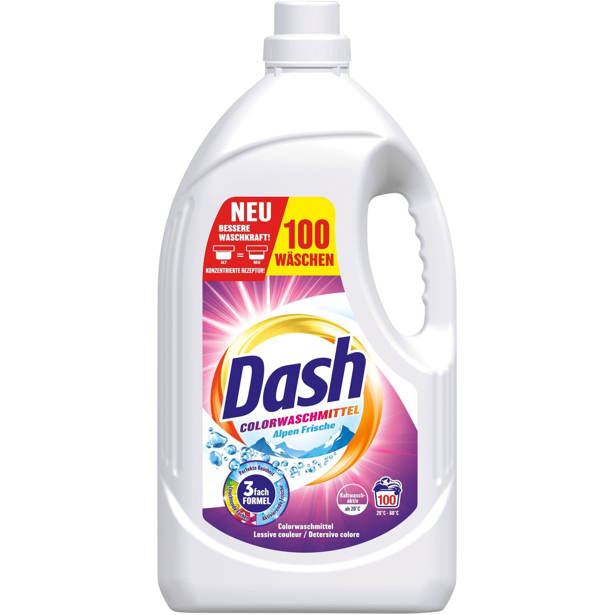 DASH Color Frische Laundry Liquid for Colors 100 washes 4.5 l