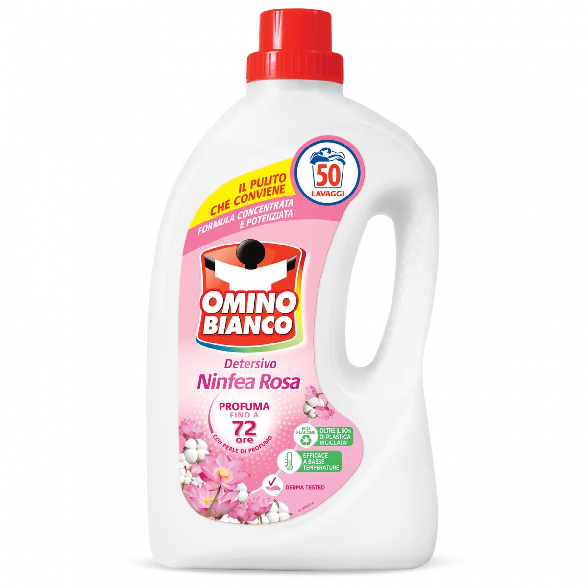 Laundry Liquid OMINO BIANCO Ninfea Rosa 2 l