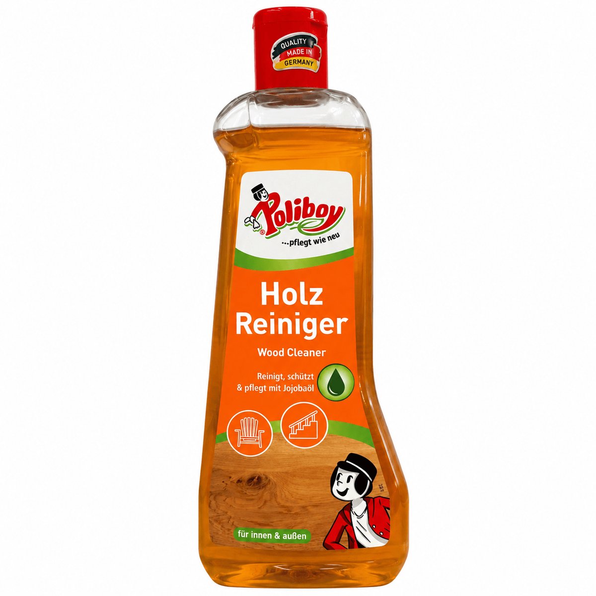 Concentrate for Wooden Surfaces POLIBOY Holz Reiniger Konzentrat 500 ml