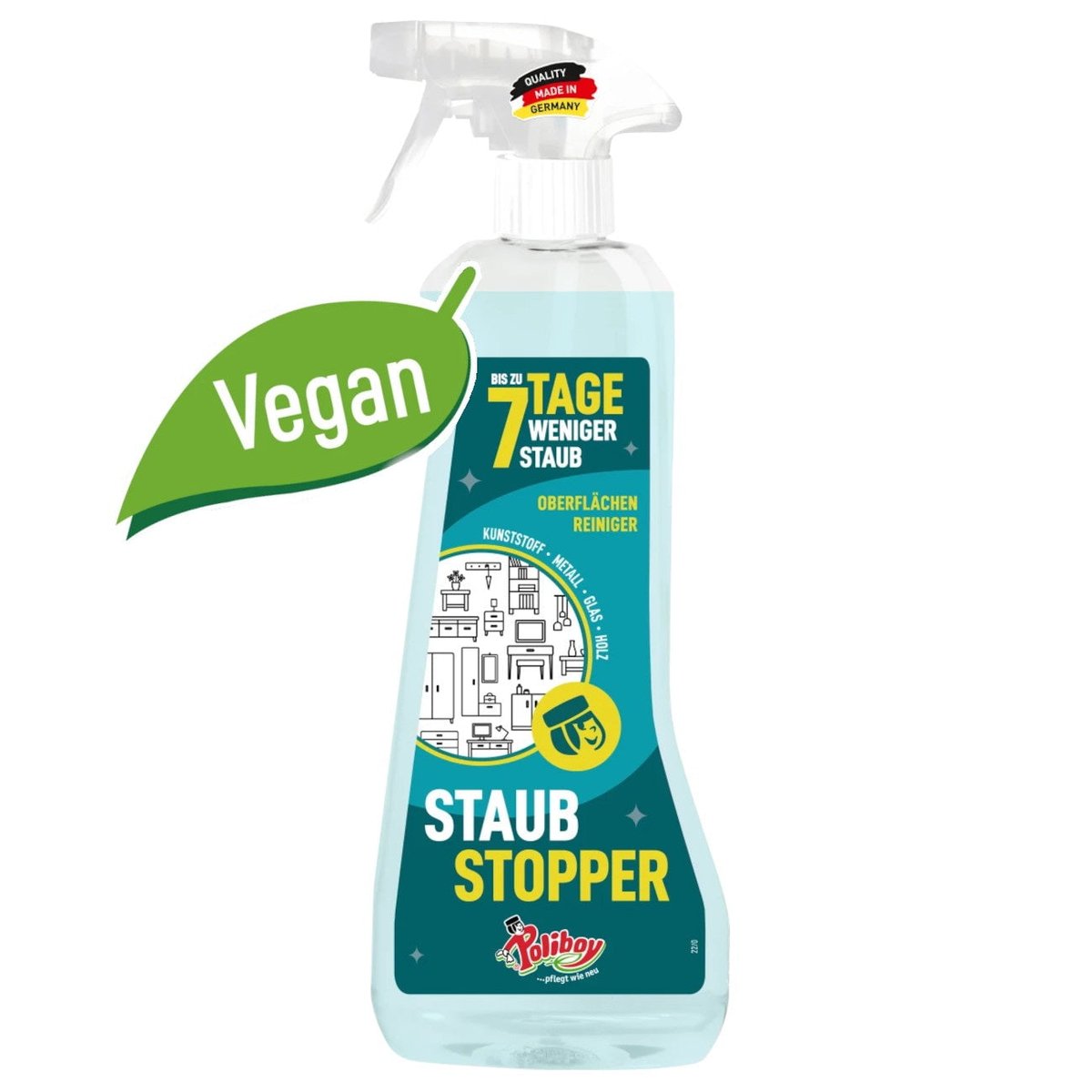 POLIBOY Staubmeister Furniture Care Spray Dust Stop 500 ml