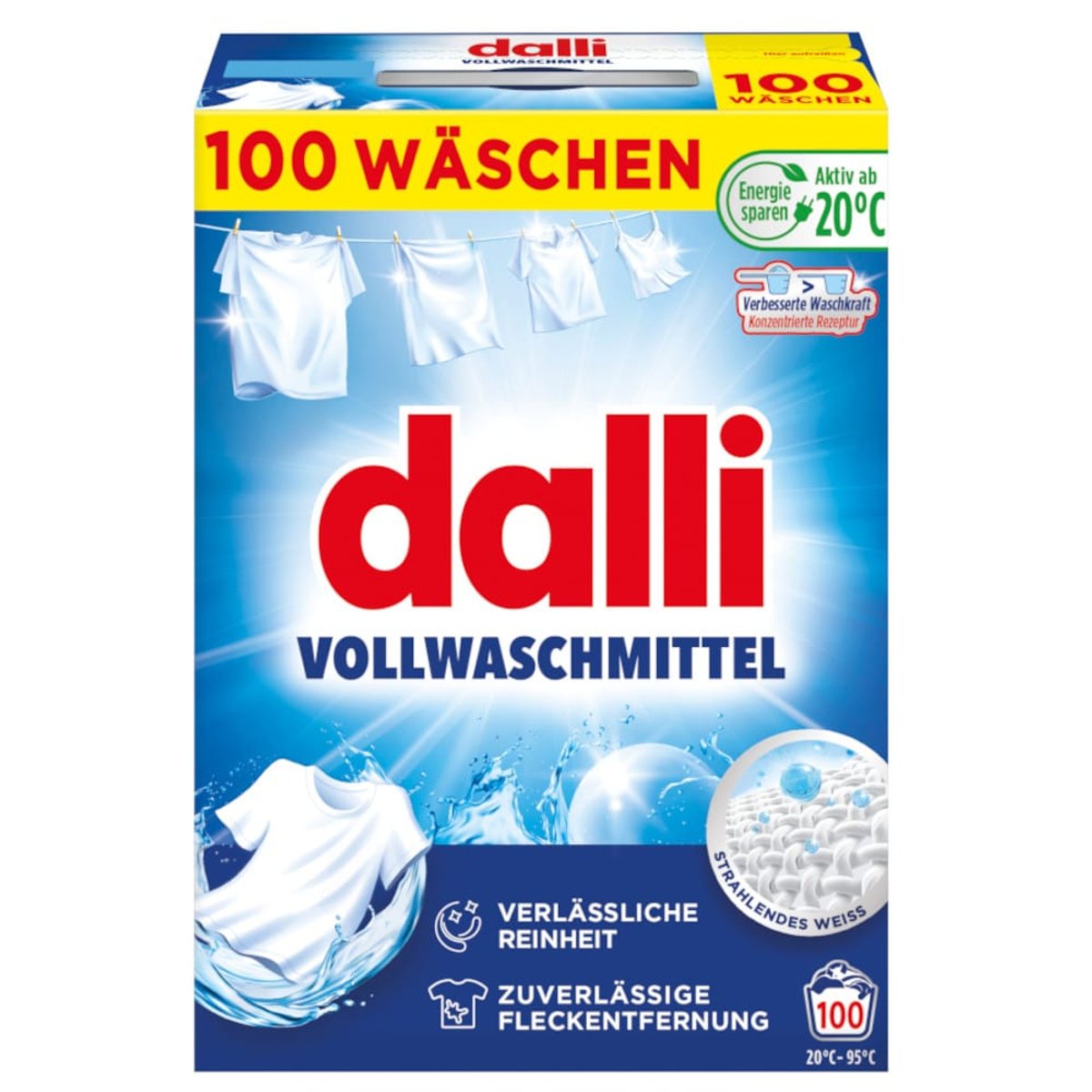 Washing powder DALLI Heavy-Duty 100 washes 5 kg