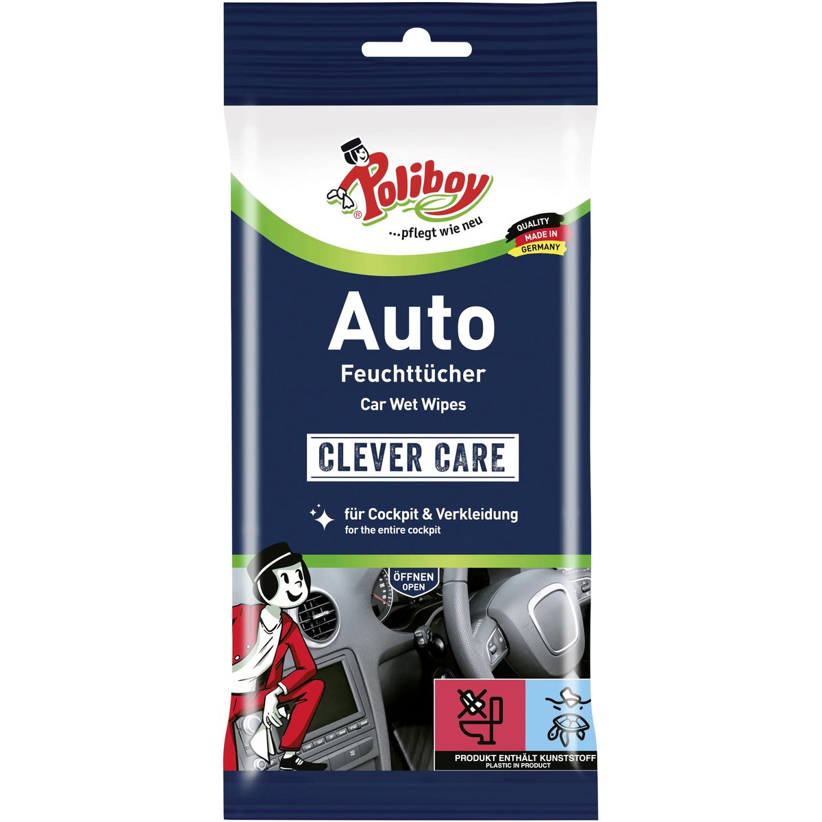 Wipes for car POLIBOY Auto Feuchttucher 20 pcs