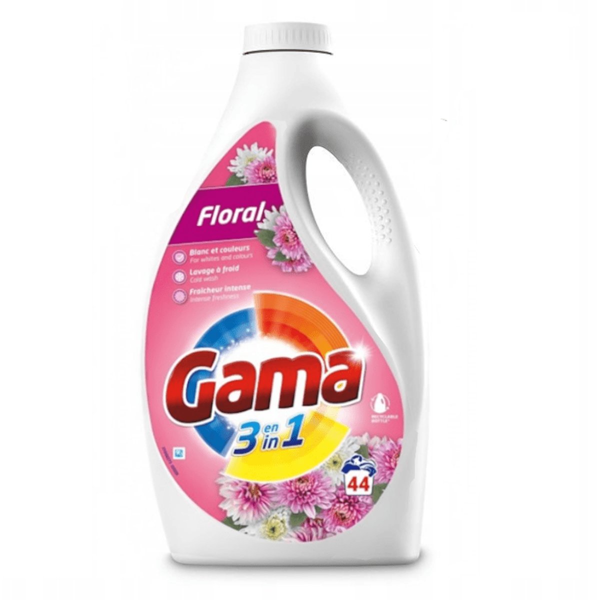 Concentrated Washing Gel GAMA Floral Universal 44 washes 1.98 l