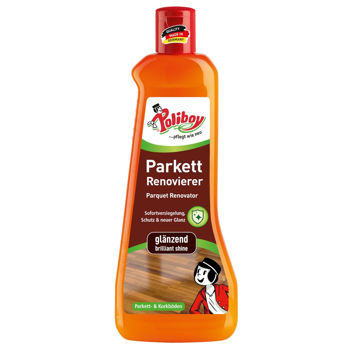 POLIBOY Wooden Floor Cleaner Renovierer Glänzend 500 ml