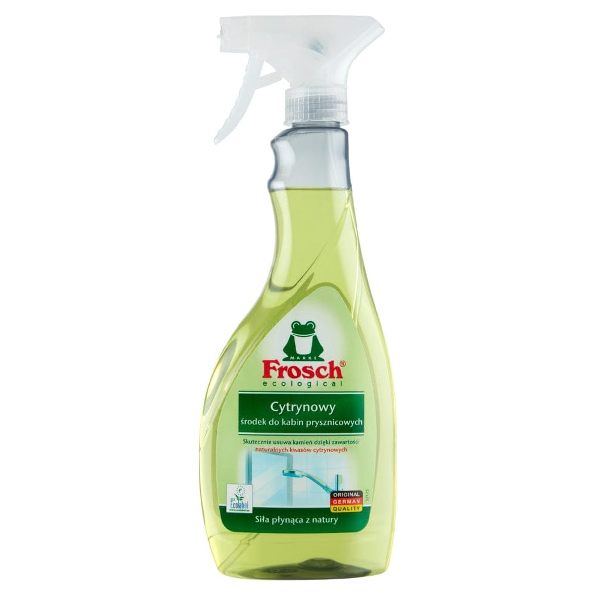Liquid for shower cabins FROSCH Ecological Lemon 500 ml