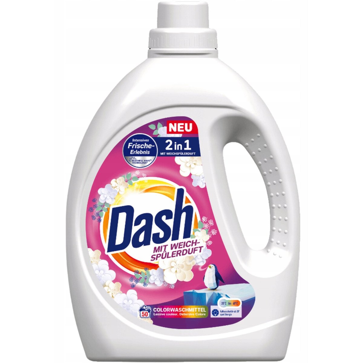 DASH Color 2in1 Laundry Detergent 50 washes 2.25 l
