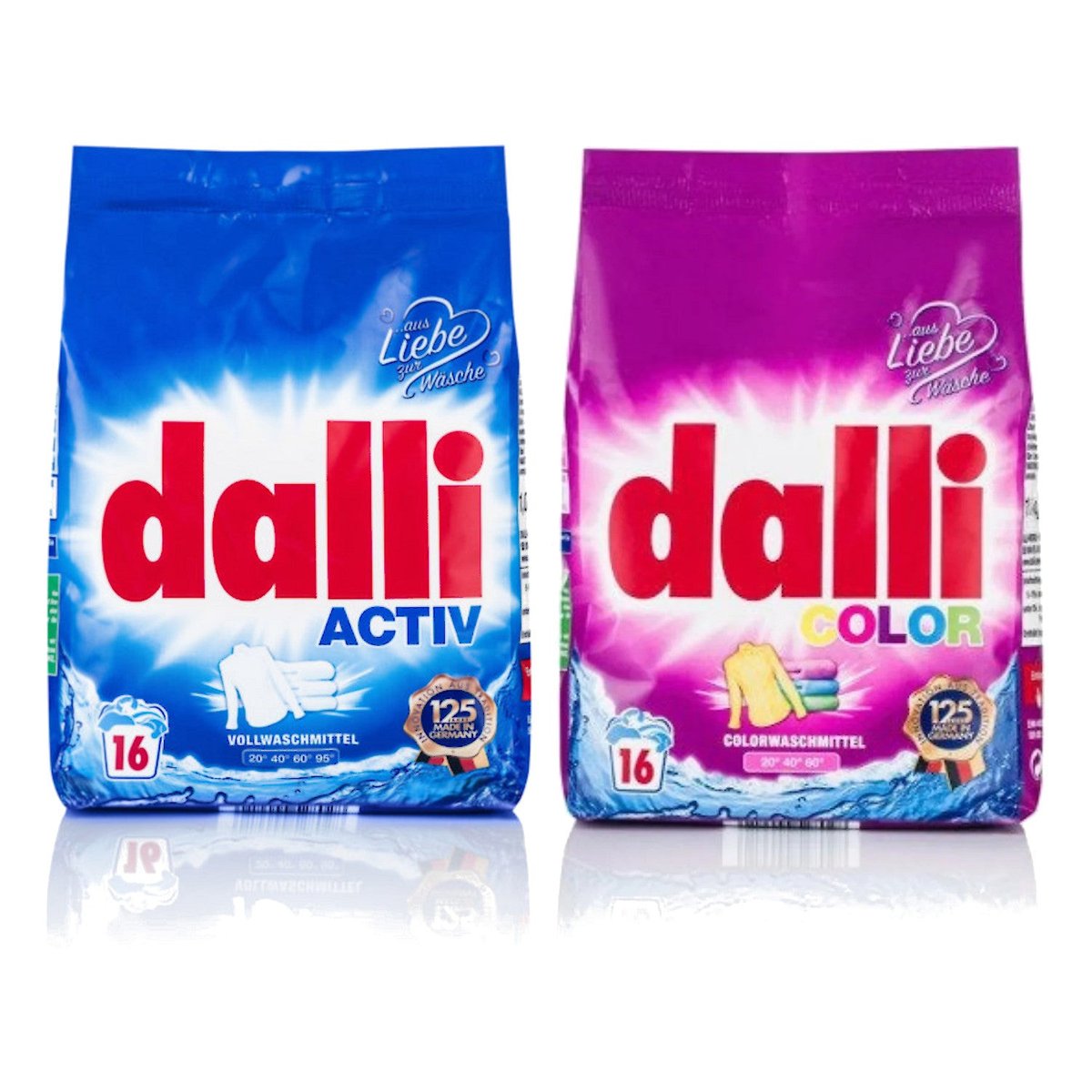 DALLI Colour White Washing Powder 2x 1.04 kg