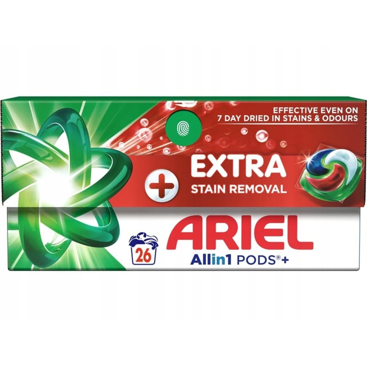 ARIEL 26 pcs Plus Extra Clean Box Laundry Capsules