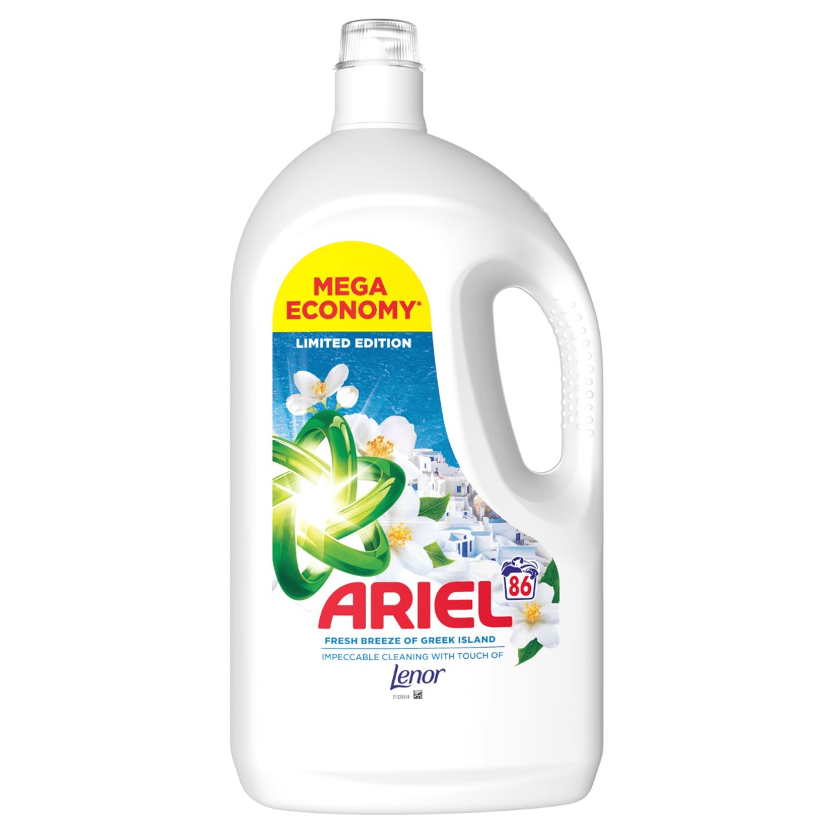 ARIEL Fresh Breeze of Greek Island Washing Gel 86 washes 3.87 l