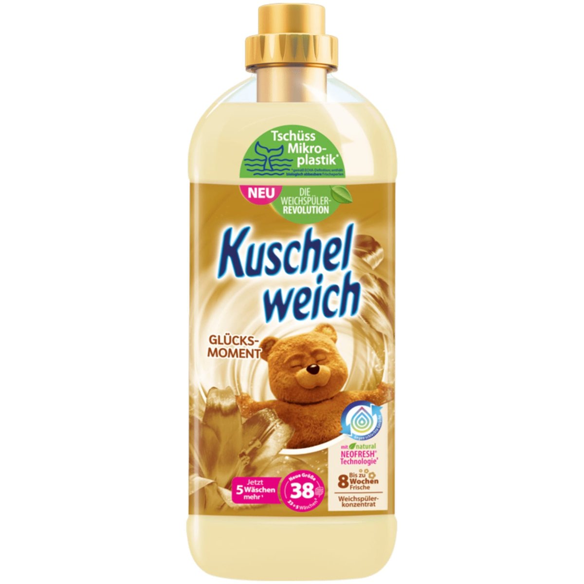 KUSCHELWEICH Fabric softener Mixed scents 8x 1 l 8x 38 washes
