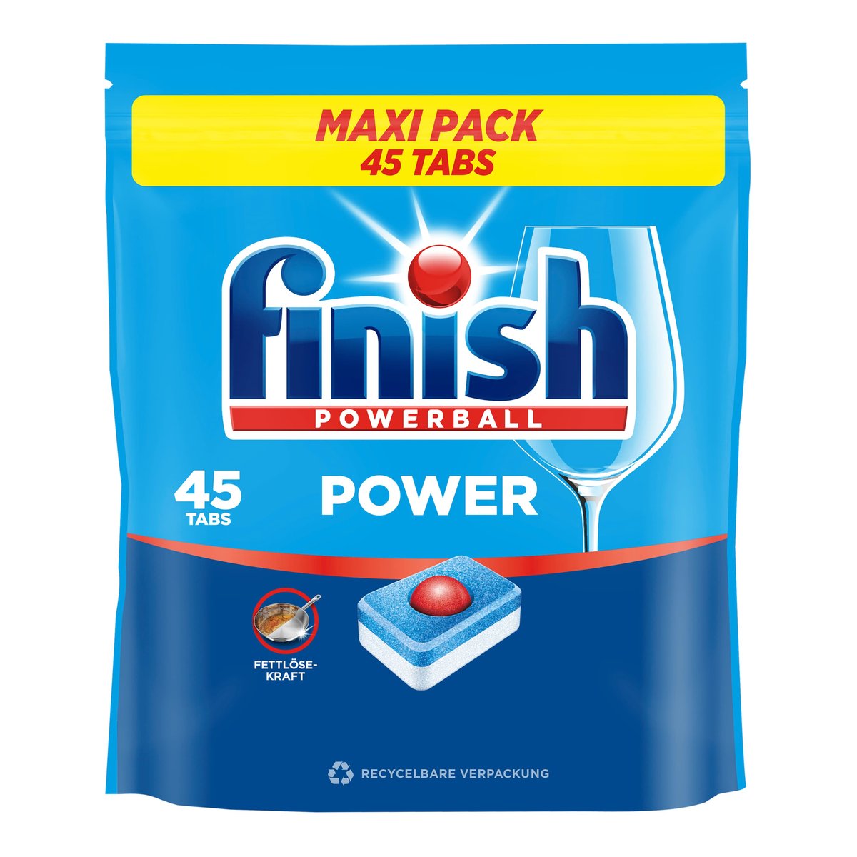 Finish Power Maxipack Fresh 45 pcs